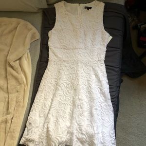White lace bachelorette/bridal shower dress!